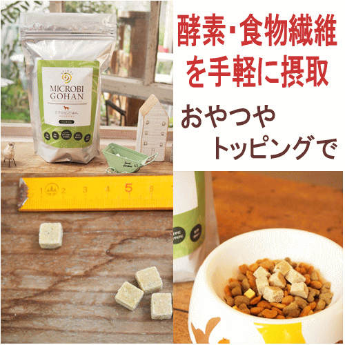 【酵素・乳酸菌・食物繊維の摂取に!】発芽玄米キューブ(旧ミクロビごはん)