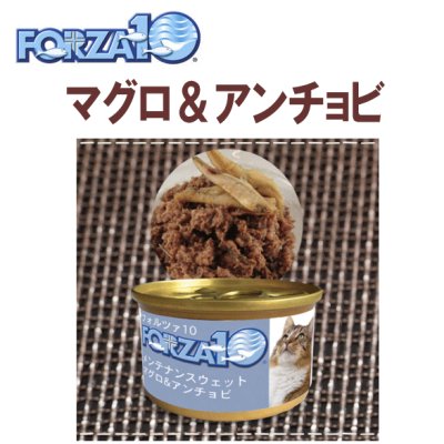 画像1: 【3月27日よりメーカーによる価格改定：352円（税込み）】フォルツァ10（FORZA10） キャットフード メンテナンス缶 マグロ＆アンチョビ 85ｇ