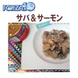 【3月27日よりメーカーによる価格改定：352円（税込み）】フォルツァ10（FORZA10） キャットフード メンテナンス缶 サバ＆サーモン 85ｇ