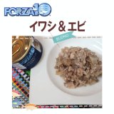 フォルツァ10（FORZA10） キャットフード メンテナンス缶 イワシ エビ入り 85ｇ