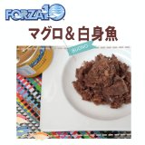 【3月27日よりメーカーによる価格改定：352円（税込み）】フォルツァ10（FORZA10） キャットフード メンテナンス缶 マグロ＆白身魚 85ｇ