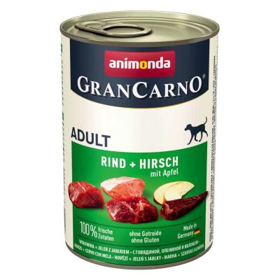 画像1: アニモンダ 犬用グランカルノ アダルト 牛・鹿・リンゴ 400ｇ
