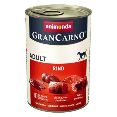 画像1: アニモンダ 犬用グランカルノ アダルト 牛 400ｇ