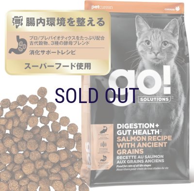 画像1: お一人様何回でもOK【無料サンプル（少量パック）（一度のご注文では5種類まで）】go！消化+腸の健康ケア キャットフード