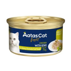 アタスキャット フルーティーフィースト チキンwithキウイ 70ｇ