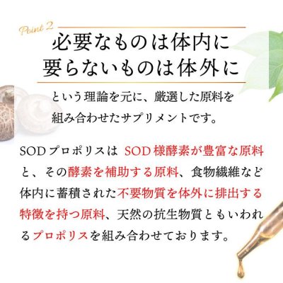 画像3: 【いつまでも若々しく元気な毎日を！】SODプロポリス ベストブレンド