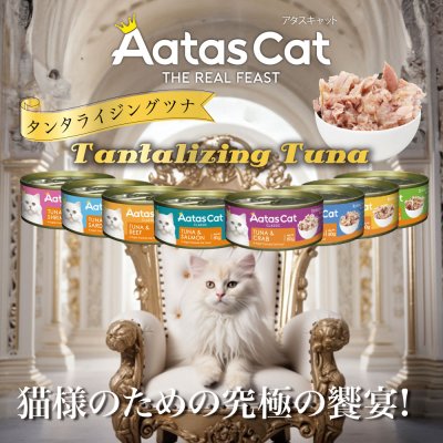 画像4: 【2月28日まで22％OFF！】アタスキャット タンタライジングツナ ツナ＆クラブ 80ｇ