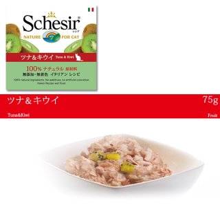 【48缶・即納】Schesir シシア ツナ＆ビーフフィレ キャットフード Amazon | Schesir(シシア) 無添加 無着色 成猫用 キャットフード