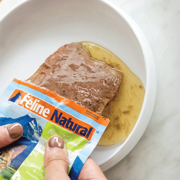 画像2: フィーラインナチュラル パウチ チキン&ラム・フィースト 85g (2)