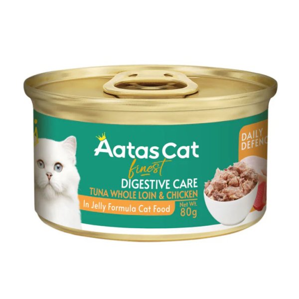 画像1: アタスキャット デイリーディフェンス ディジェスティブケア（お腹に配慮） 80ｇ (1)