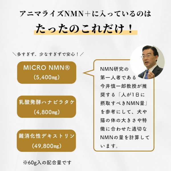 画像5: 【ずっと元気でいて欲しいから!】アニマライズ NMN×乳酸発酵ハナビラタケ (5)