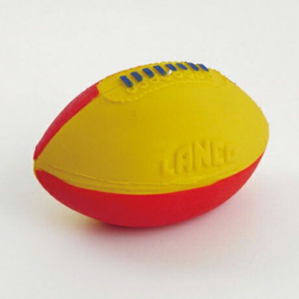 画像1: 【安心素材で人気のおもちゃ！】サンジョルディ アメフトボール (1)