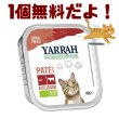 画像1: 【お一人様1個無料でプレゼント！】ヤラー ビーフとチコリーのキャットパテ 100g (1)