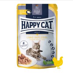 ハッピーキャット ファーム 平飼いチキン パウチ 85ｇ