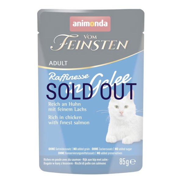 画像1: フォムファインステン ラフィネッセ inジュレ 鶏・サーモン 85ｇ (1)