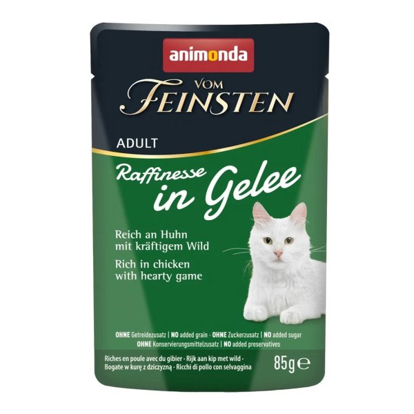 画像1: アニモンダ フォムファインステン ラフィネッセ inジュレ 鶏・狩猟肉 85ｇ (1)